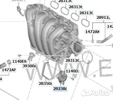 Клапан вакуумный K5 DL3 с 2020,Optima IV 4 JF 201