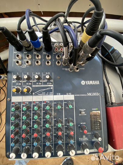 Микшерный пульт yamaha mg 102c