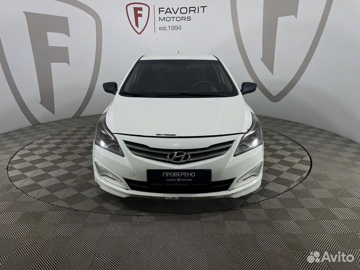 Hyundai Solaris 1.4 МТ, 2015, 334 474 км
