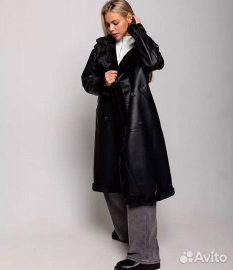 Дубленка искусственная L