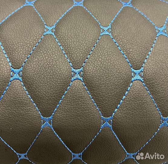 Стёганная экокожа бабочка