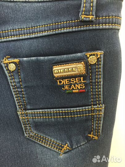 Утепленные джинсы 128 р Diesel