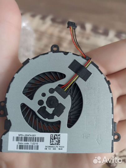 Вентилятор (кулер) для ноутбука HP