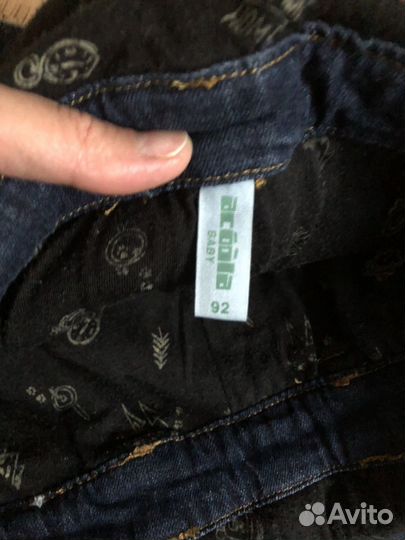 Полукомбинезон джинсовый