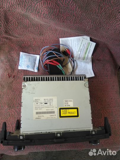 Штатная магнитола Toyota Corolla e150