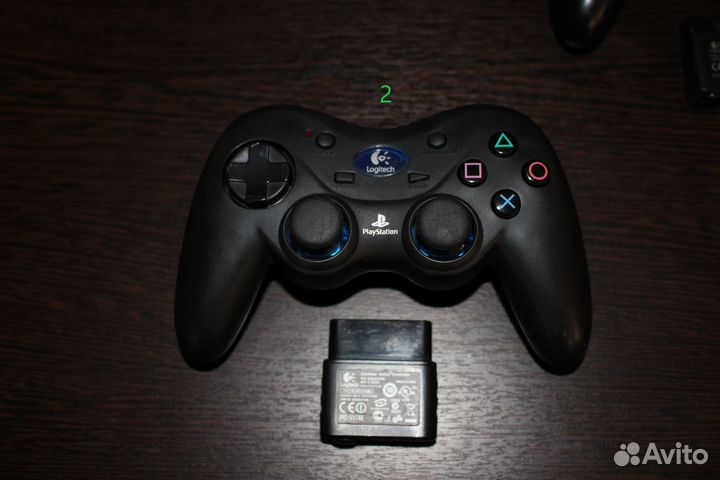 Джойстик logitech для PS2 (беспроводной)