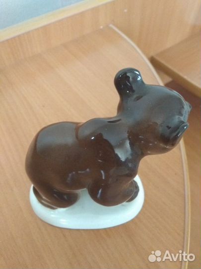 Медведь, фарфор, лфз, СССР