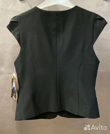 Жилет школьная форма для девочки черный новый