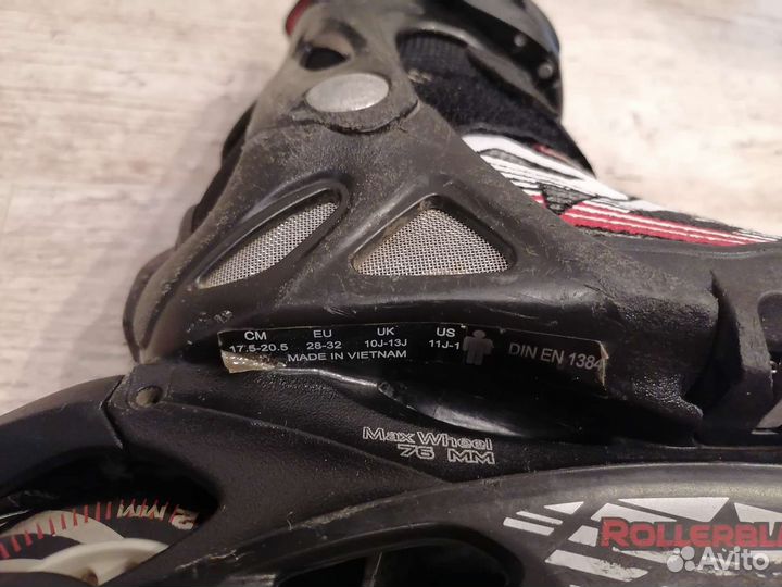 Роликовые коньки Rollerblade Spitfire 28-32