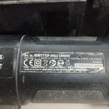 Ушм болгарка ferm industrial AGM 1115P