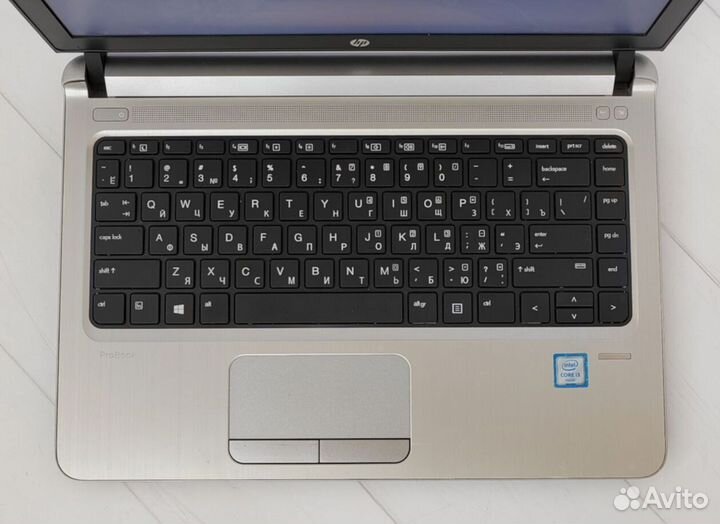 Для игр Ноутбук Hp ProBook windows 10 Core i3