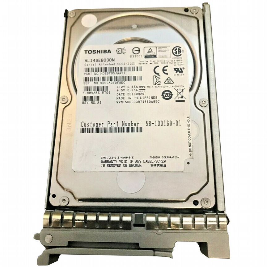 [UCS-HD300G10K12G] Жёсткий Диск Cisco 300gb Sas 2,5 Ucs-Hd300g10k12g