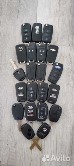 Корпуса автоключей + замена с нарезкой лезвия