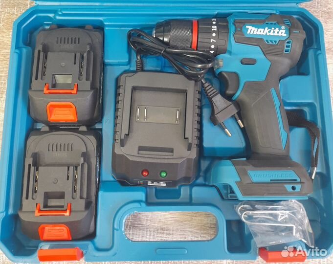 Бесщеточный шуруповерт makita