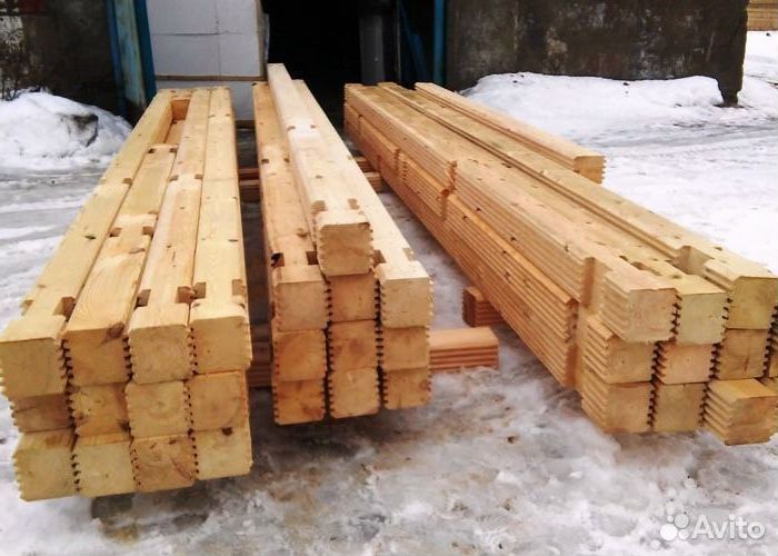 Профбрус из зимнего леса