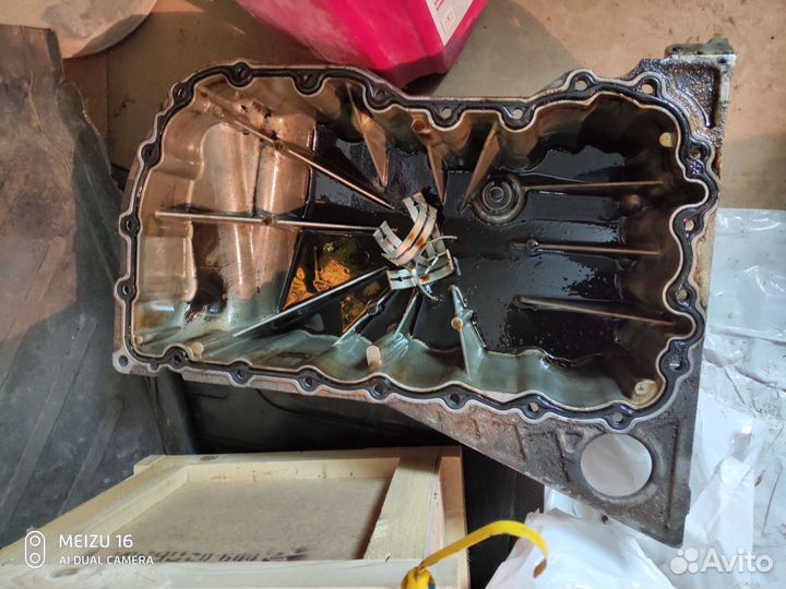 Поддон двигателя renault F4R