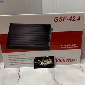 Новый усилитель GSF-42.4 3000W