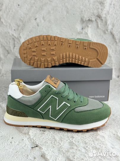 Мужские кроссовки New Balance 574 хаки