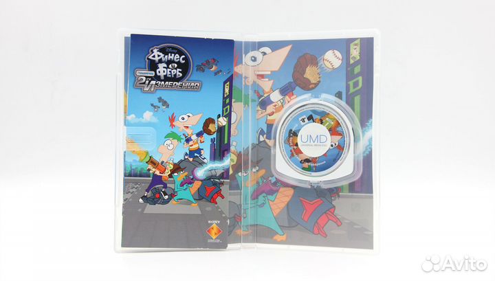 Финес и Ферб Покорение 2-го измерения для PSP