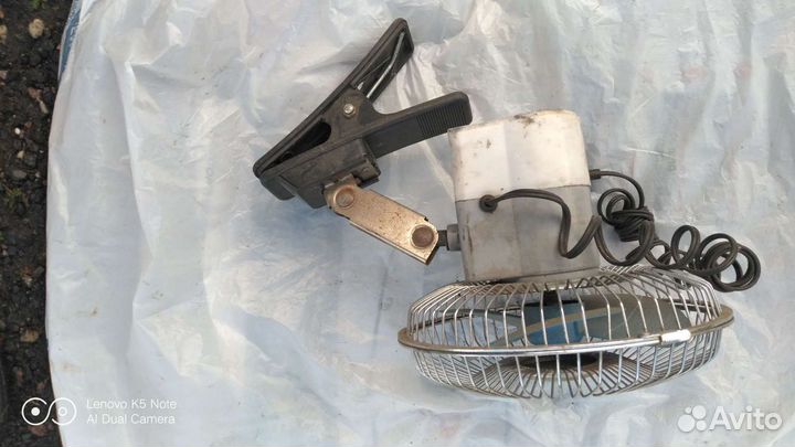 Авто Вентилятор 12-24В