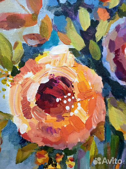 Интерьерная картина цветы