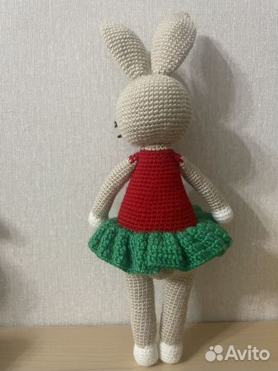Заяц ручная работа 30 см