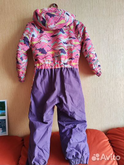 Зимний комбинезон для девочки 116