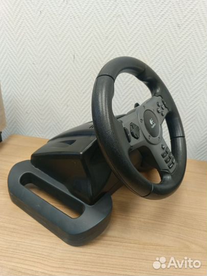 Игровой руль logitech driving force wireless