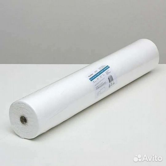 Простыни в рулоне 70х200 см, 100 шт белая