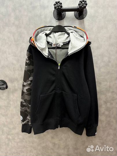 Худи с двойным капюшоном Bape