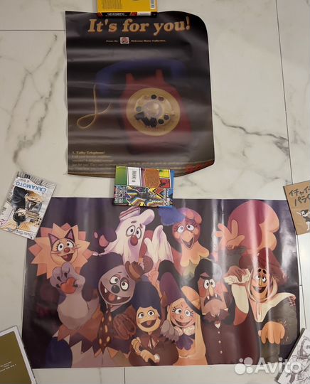 Плакаты постеры аниме разные