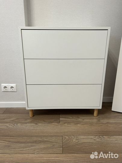 Комод икеа белый экет