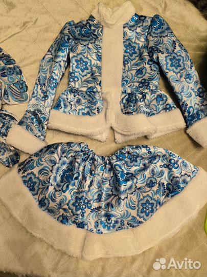 Костюм снегурочки