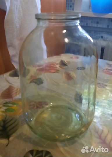 Стеклянная банка 3л и 1.5л