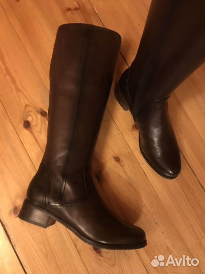 Сапоги женские натуральная кожа демисезонные 39р