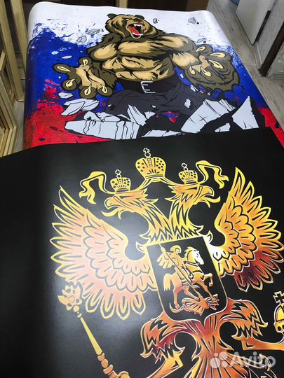 Широкоформатная печать. Интерьерная печать