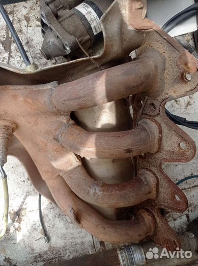 Nissan almera g15 k4m выпускной коллектор