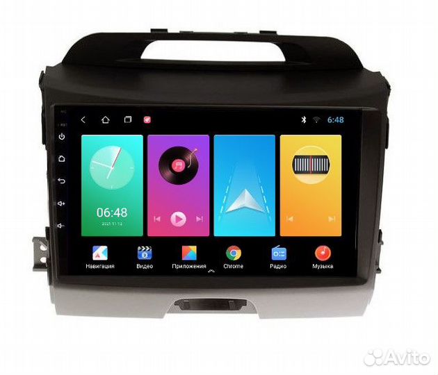 Штатная магнитола Kia Sportage Android 11 2+32Gb