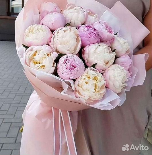 Пионы Букет пионов