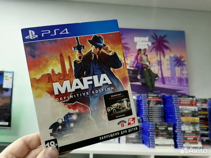 Mafia definitive edition PS4, PS5 (б/у)