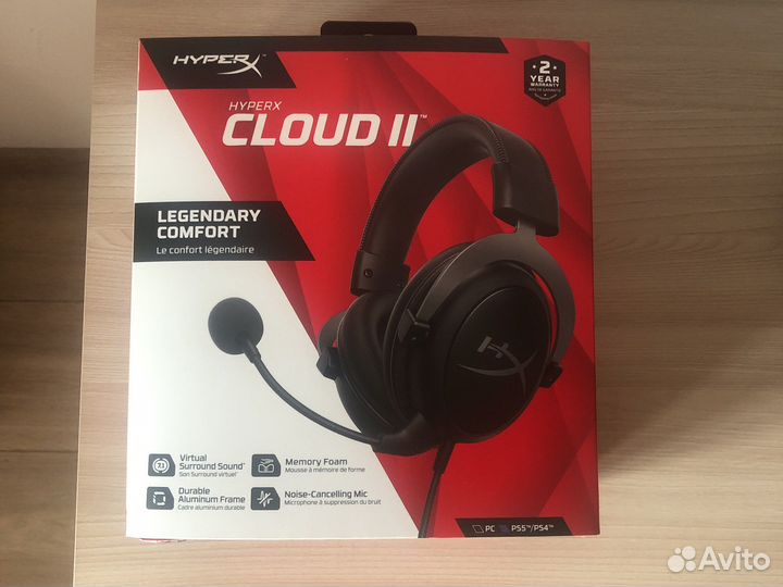Наушники HyperX Cloud 2