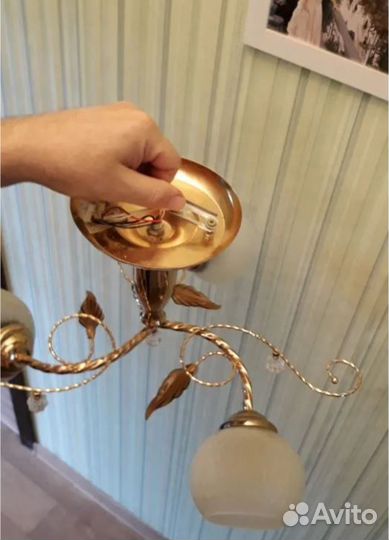 Люстрочка трех рожковая