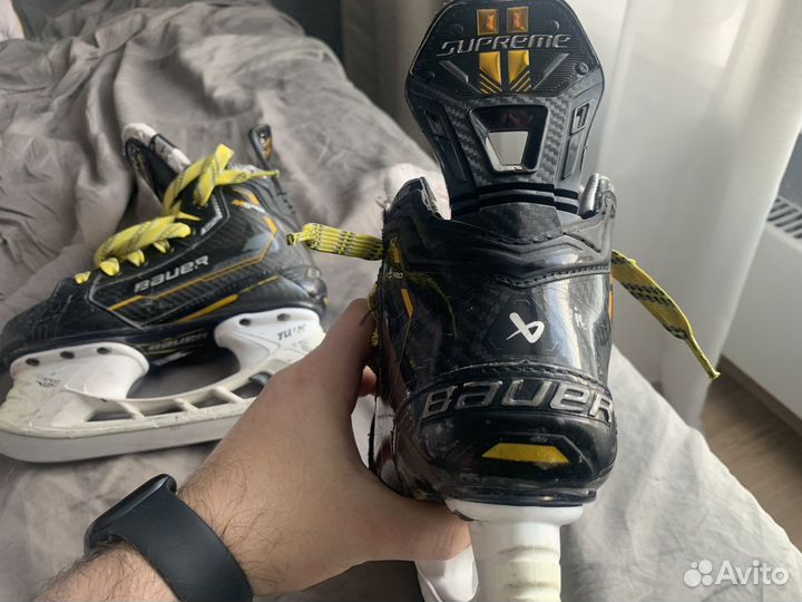 Коньки хоккейные bauer supreme m5 pro jr 1