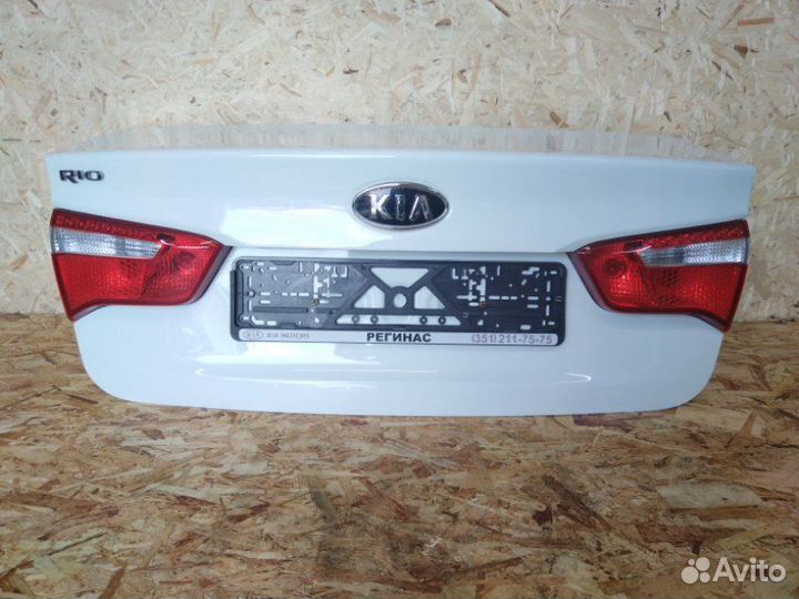 Крышка багажника Kia Rio QB G4FC 2013