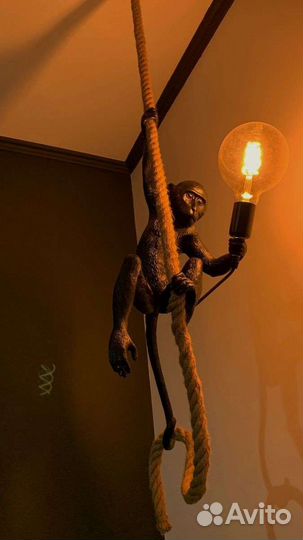 Светильник обезьяна