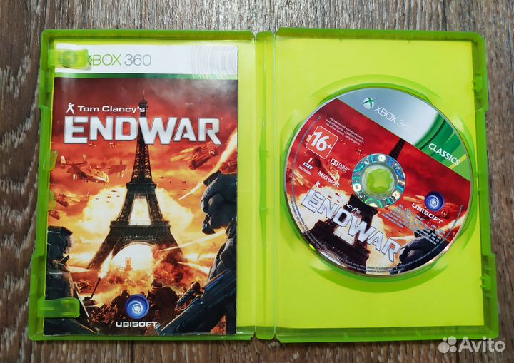 Игра для xbox 360 Endwar Tom Clancy's
