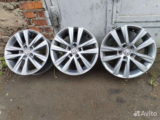 Оригинальные диски VolksWagen Polo R15 5x100 купить в Москве | Авито