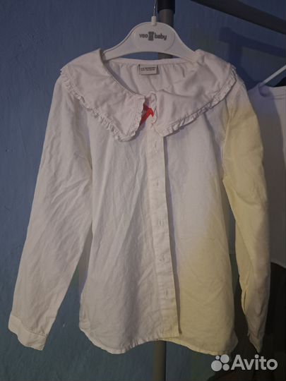 Блузка рубашка для девочки