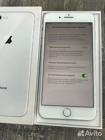 iPhone 8 plus 64 silver