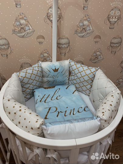 Бортики для детской кроватки